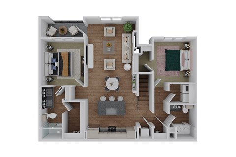 B1U Floor Plan at Stella, San Tan Valley, 85142